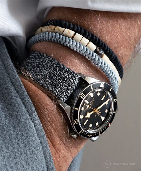 tudor black bay ceramic nato strap